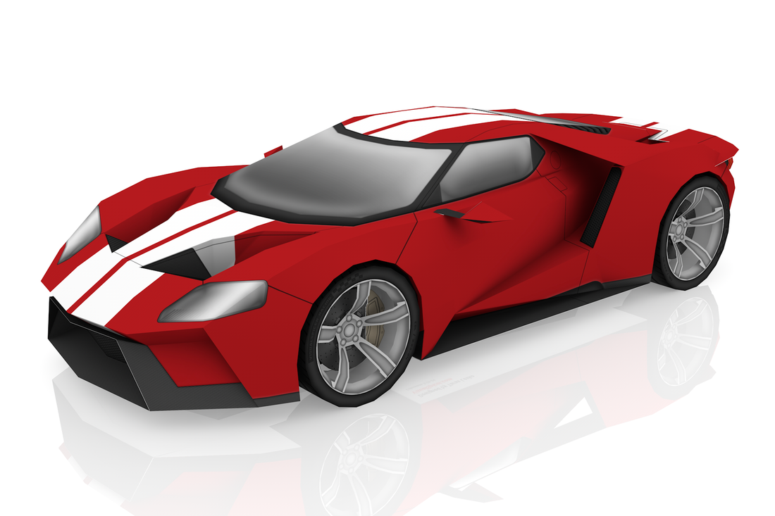 Ford GT scale model kit