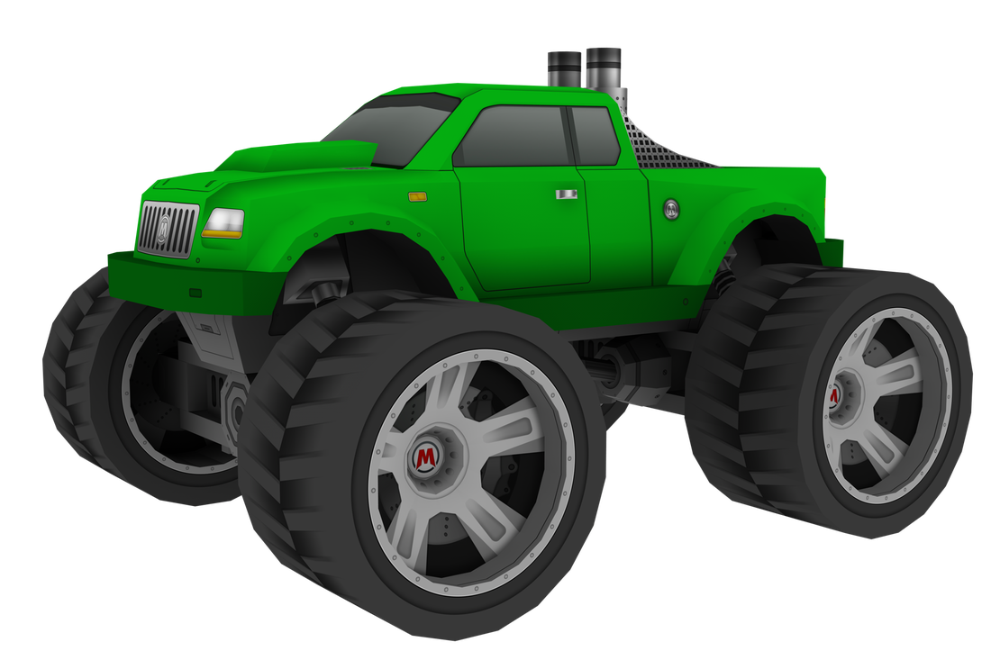 Customizable DIY monster truck model kit