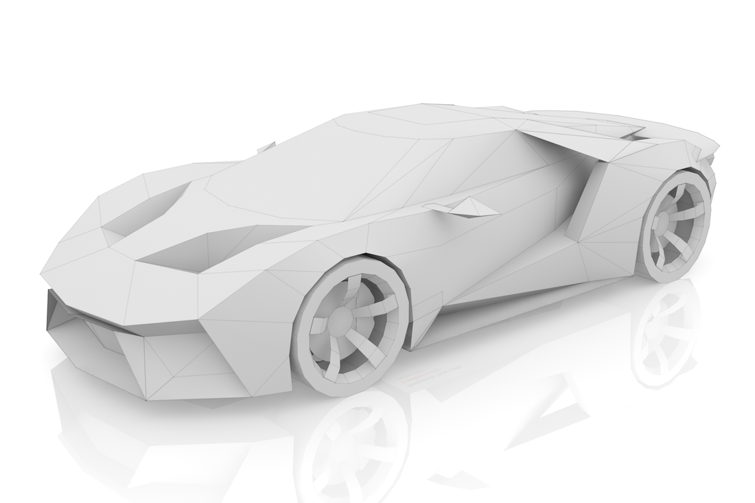 Ford GT scale model 